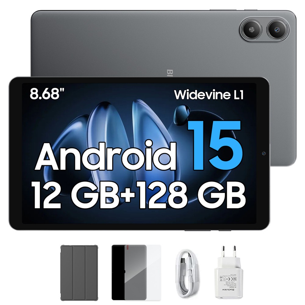 Blackview LINK 2 AI Tablet 8.7" 12GB +128GB+2TB 1080P Widevine L1 Android 15