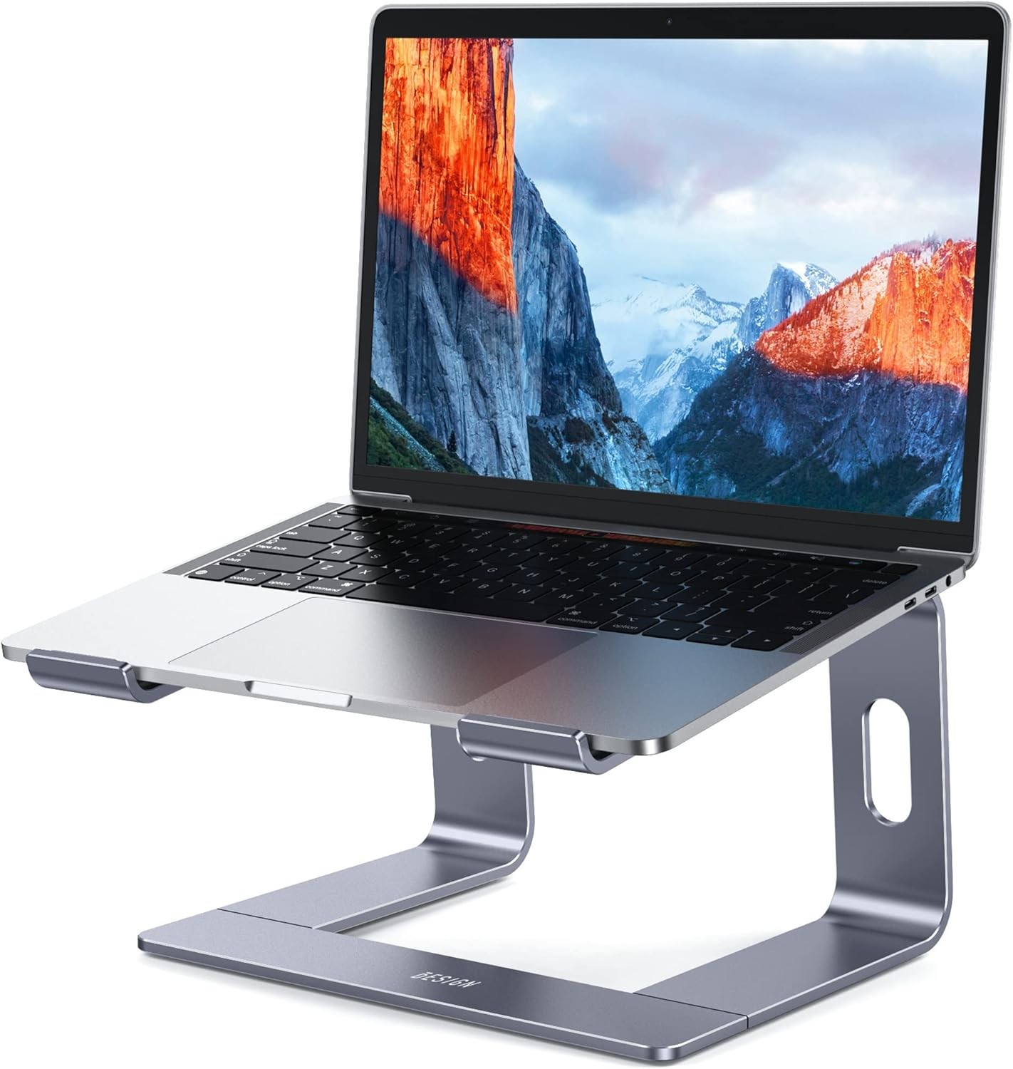 Aluminum Laptop Stand, Ergonomic Detachable Computer Stand, Notebook