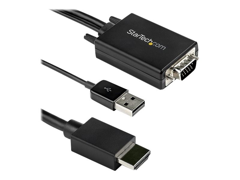 StarTechcom Adapter Vga to HDMI Audio/Multimedia Adapter VGA2HDMM2M
