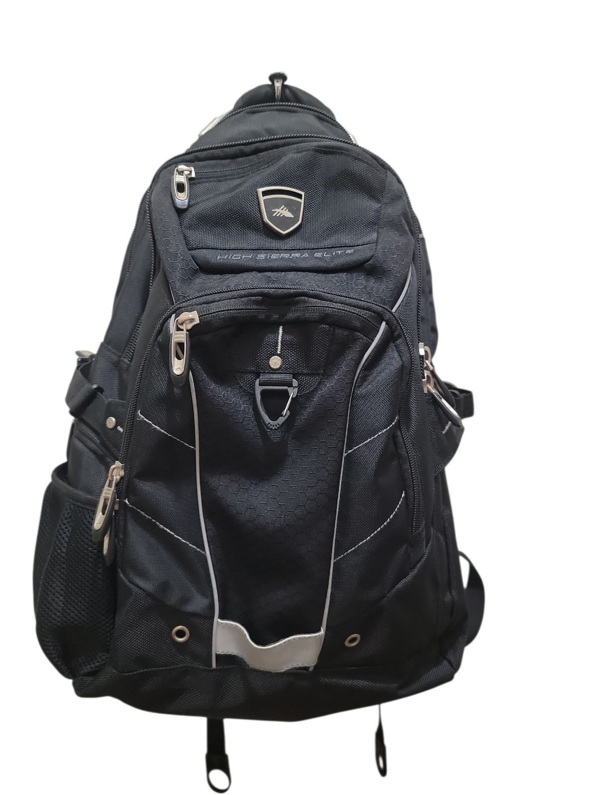 High Sierra Elite 17" Laptop Padded Backpack Business-Cable Handle Black NEW 