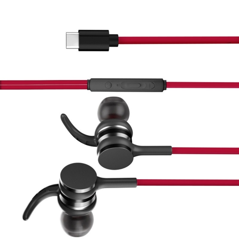 Gaming Earphones Earbuds With 3.5mm And USB C Connectors For Multiple Devices
