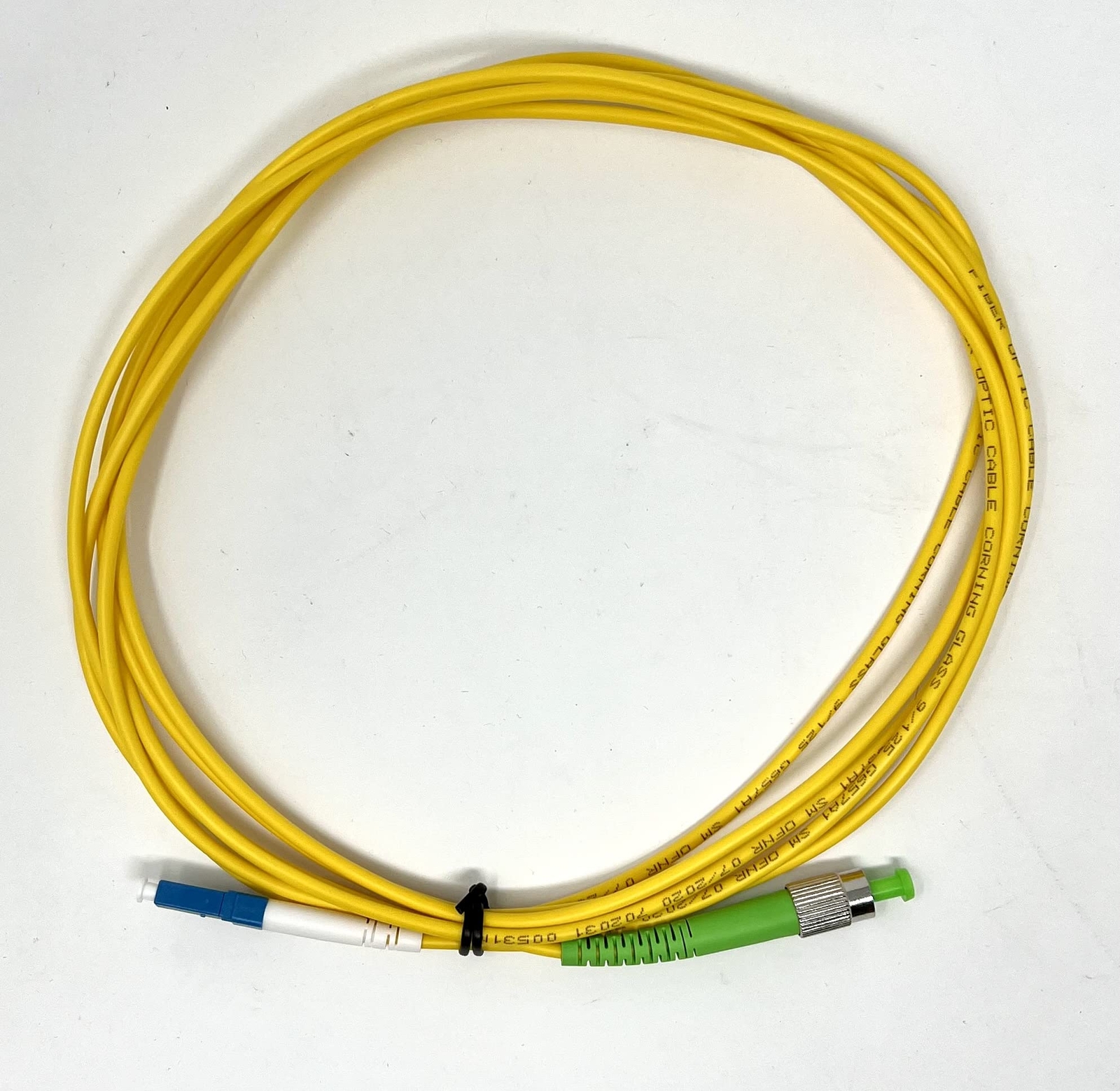 2M Singlemode Simplex Fiber Optic Cable 9/125 FC APC LC UPC Patch Cable Network
