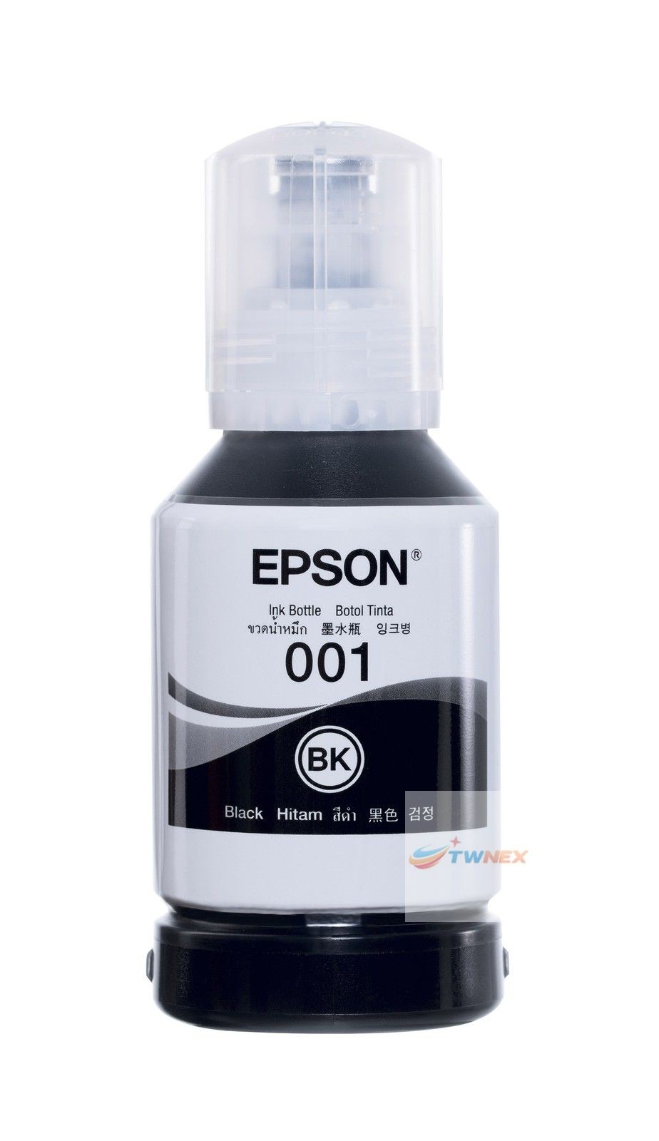 Genuine Epson 001 Ink Bottle Black Cyan Magenta Yellow EcoTank 70ml 127ml