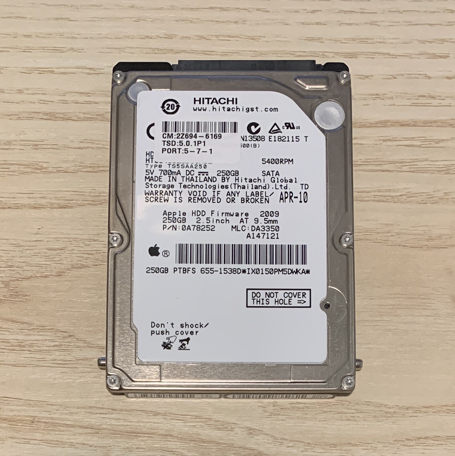 APPLE 250GB HARD DRIVE OS X MOJAVE +OFFICE MACBOOK PRO MINI 2012 2013 2.5" 