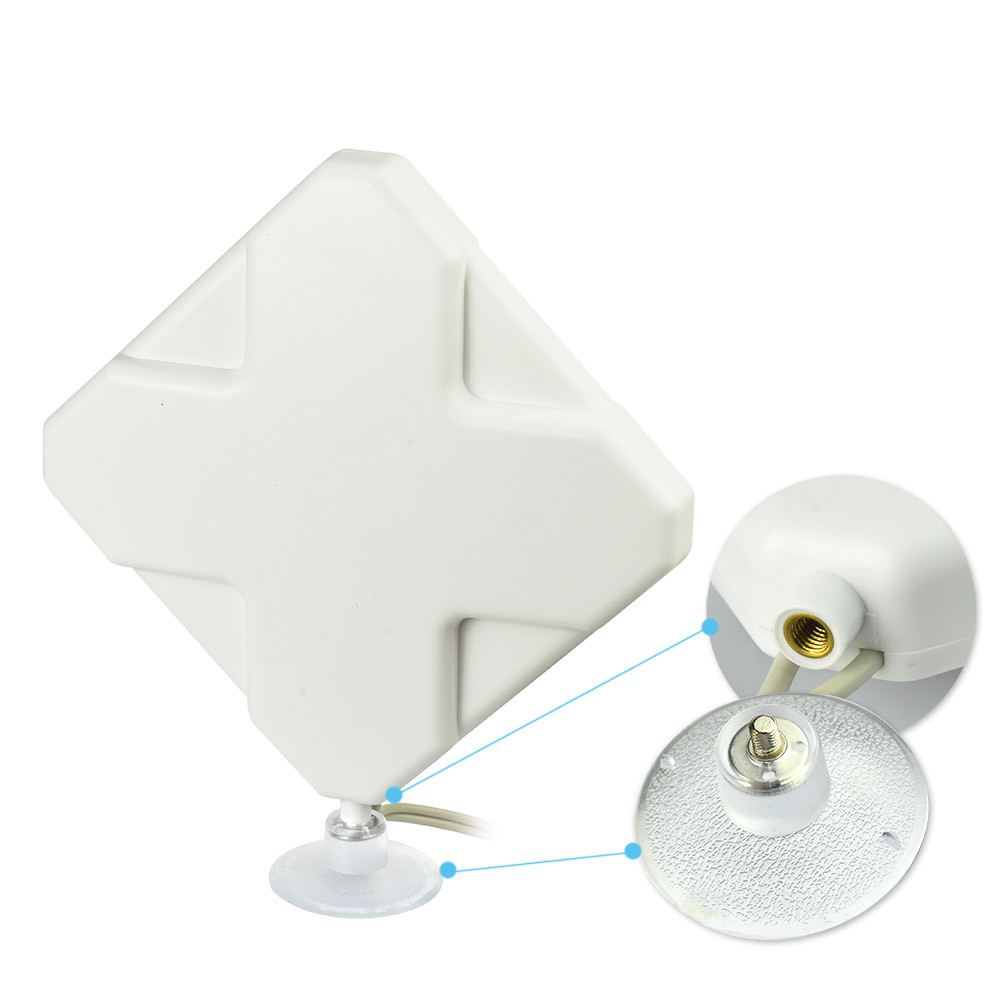 35dBi Wallhang Antenna SMA Male Connector for 4G LTE Modem WiFi Router Hotspot