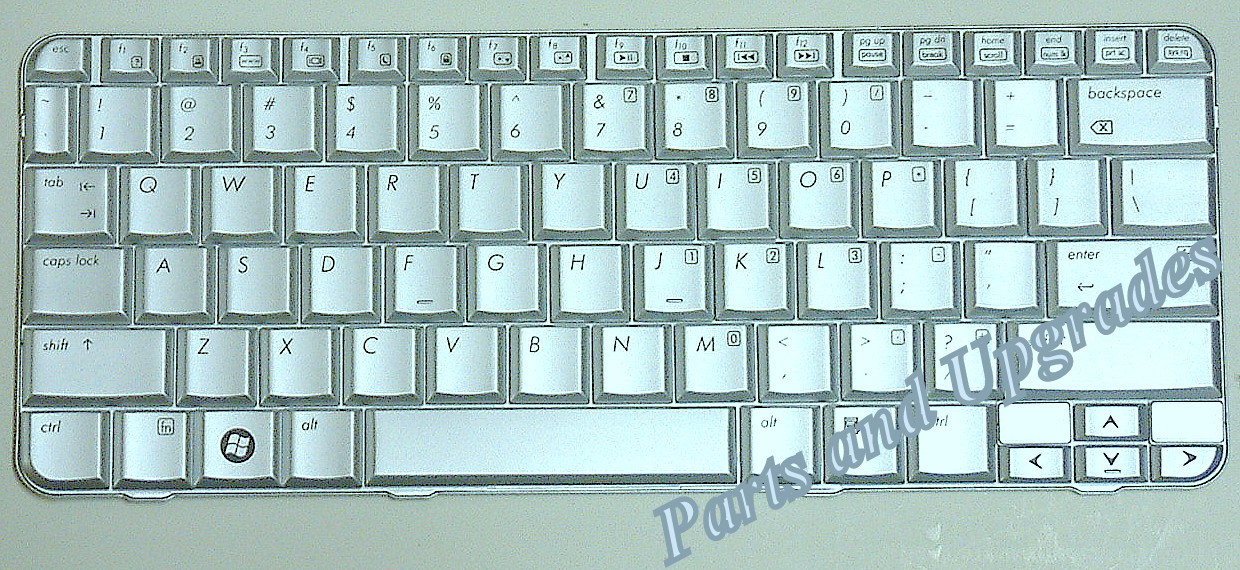 HP Pavilion TX2000 TX2100 TX2500 Silver US Keyboard 464138-001 484748-001 NEW