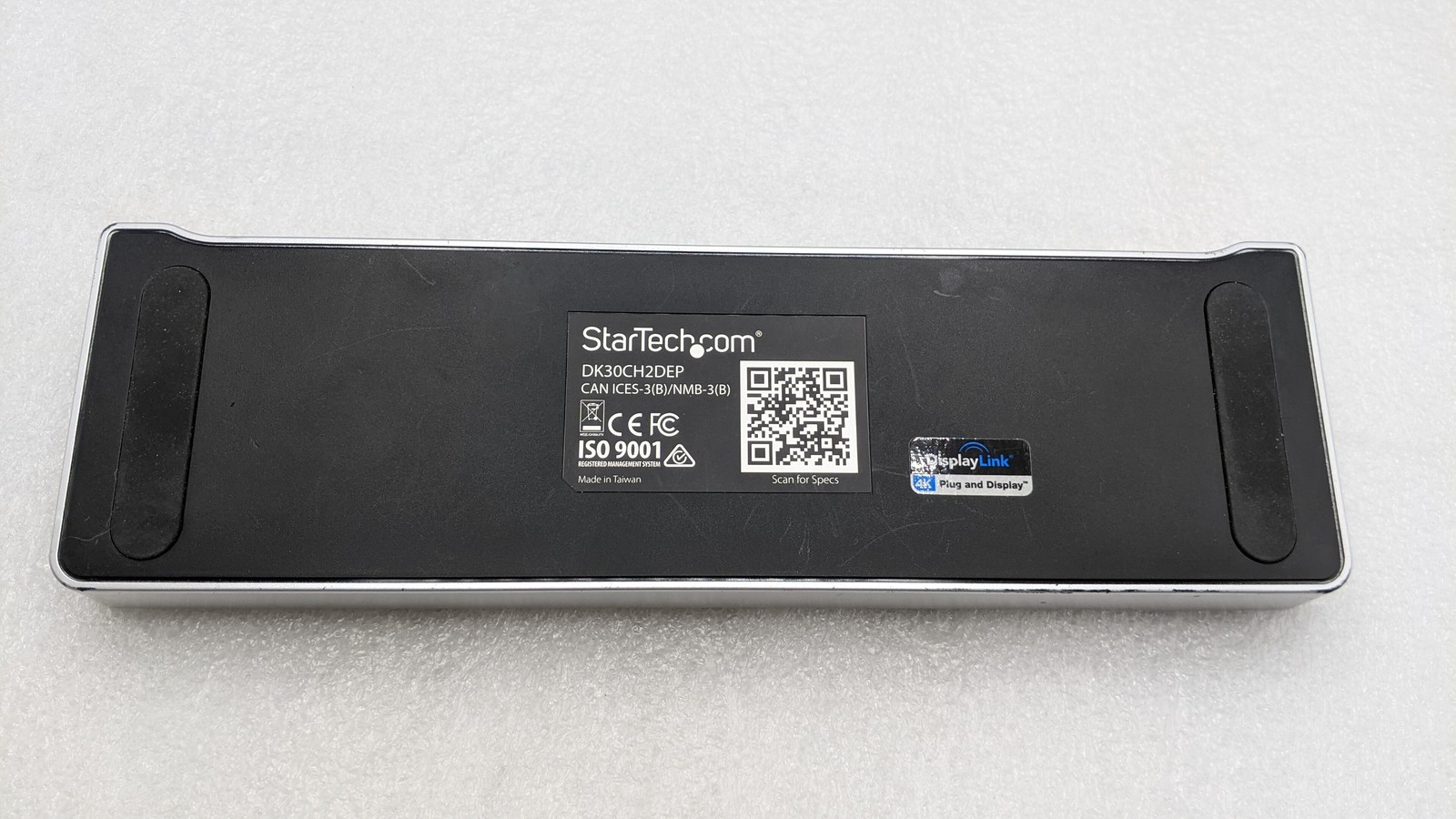StarTech Triple 4K Triple Monitor USB-C Docking Station P/N: DK30CH2DEP Tested