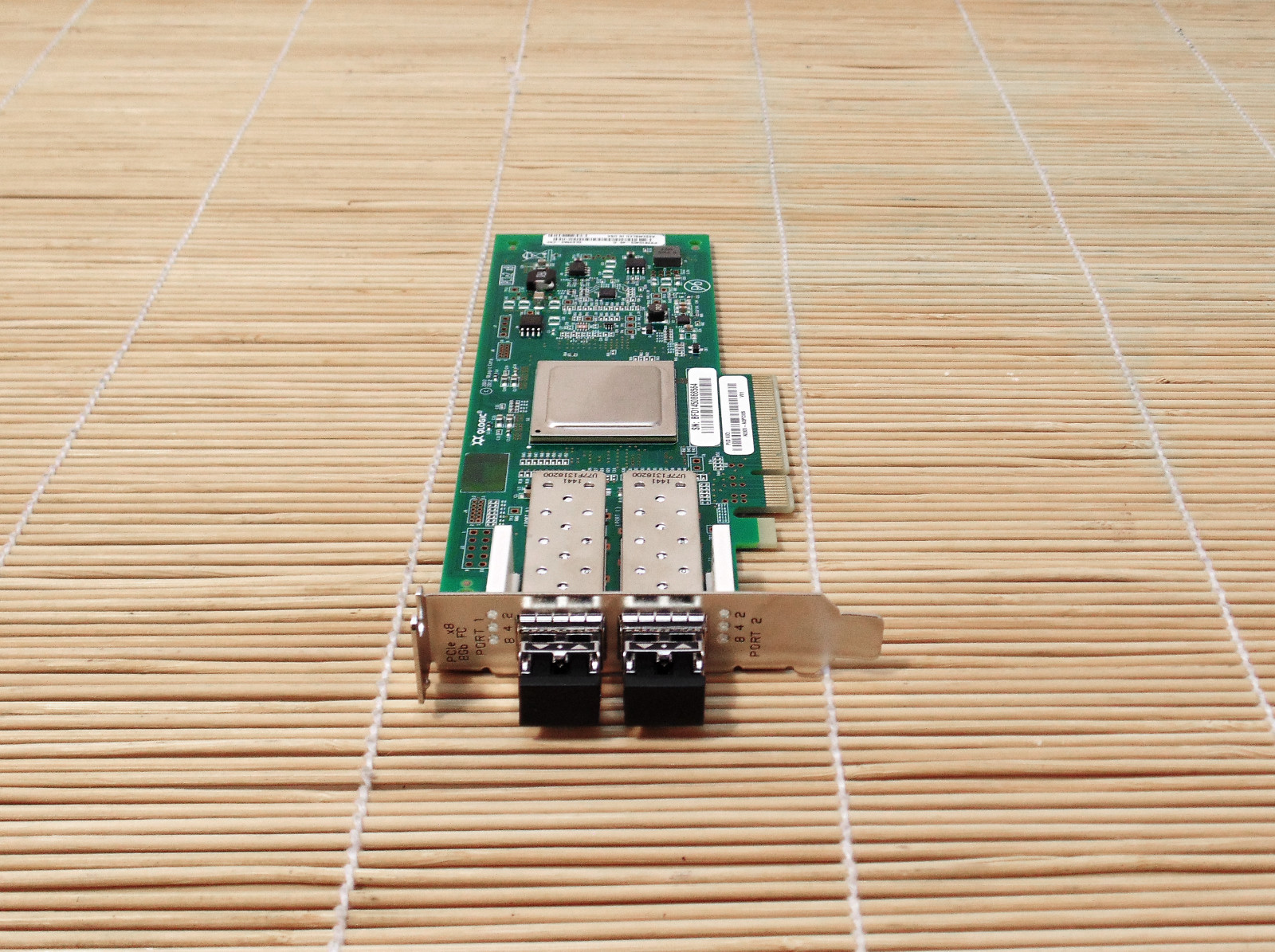 Cisco N2XX-AQPCI05 Qlogic QLE2562 Dual Port 8Gb Fibre Channel with SR Optics HBA