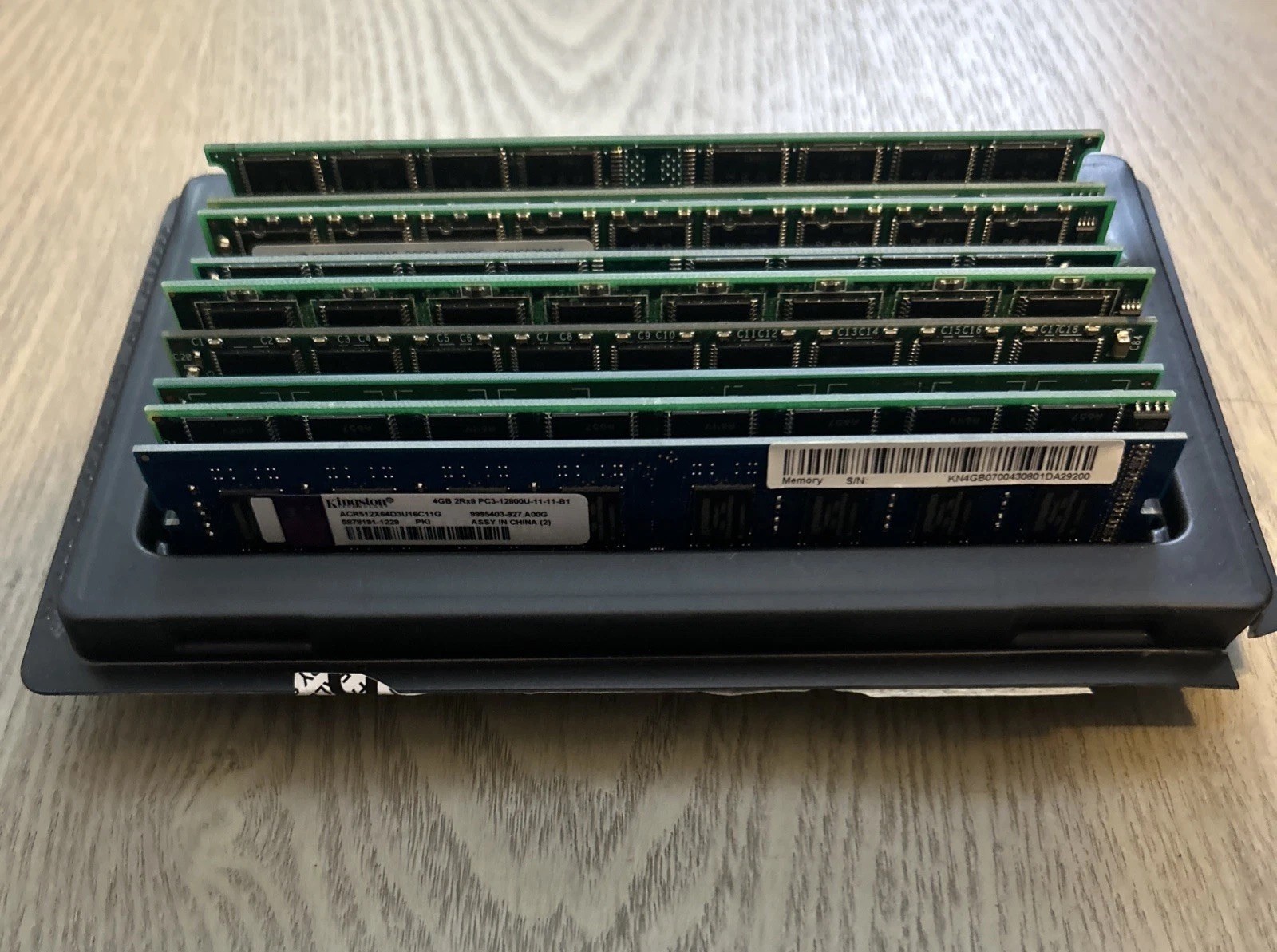 (Lot of 10) Mixed Computer RAM Mixed Brands and Sizes - See photos