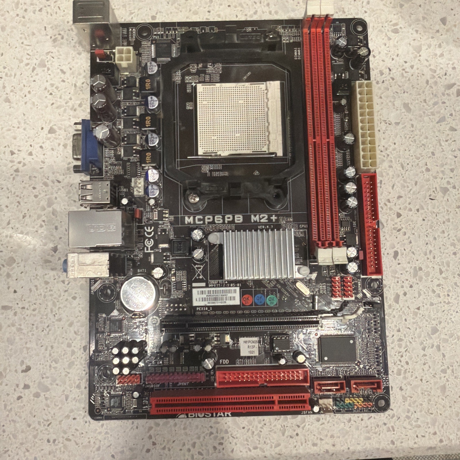 BIOSTAR MCP6PB M2+ am2+ Win XP Retrogaming set