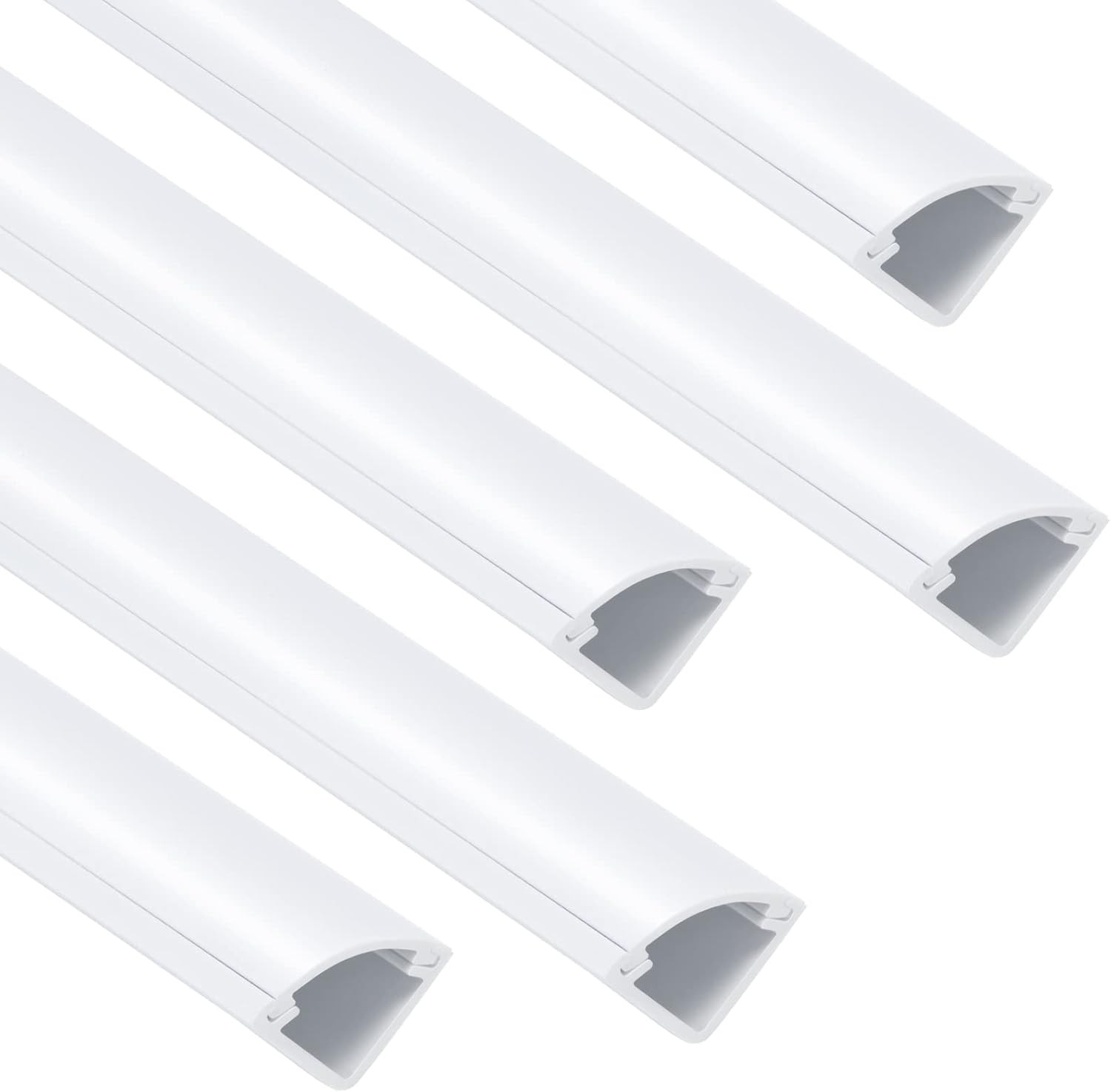 Zhiyo 85In Corner Cable Concealer, Corner Cord Hider for One Cord, Wire Covers
