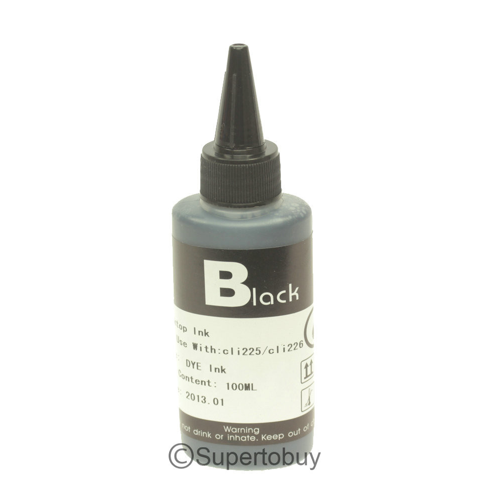 100ML Photo Black Refill INK Bottles For CANON PRO 9000 MARK II CISS CIS