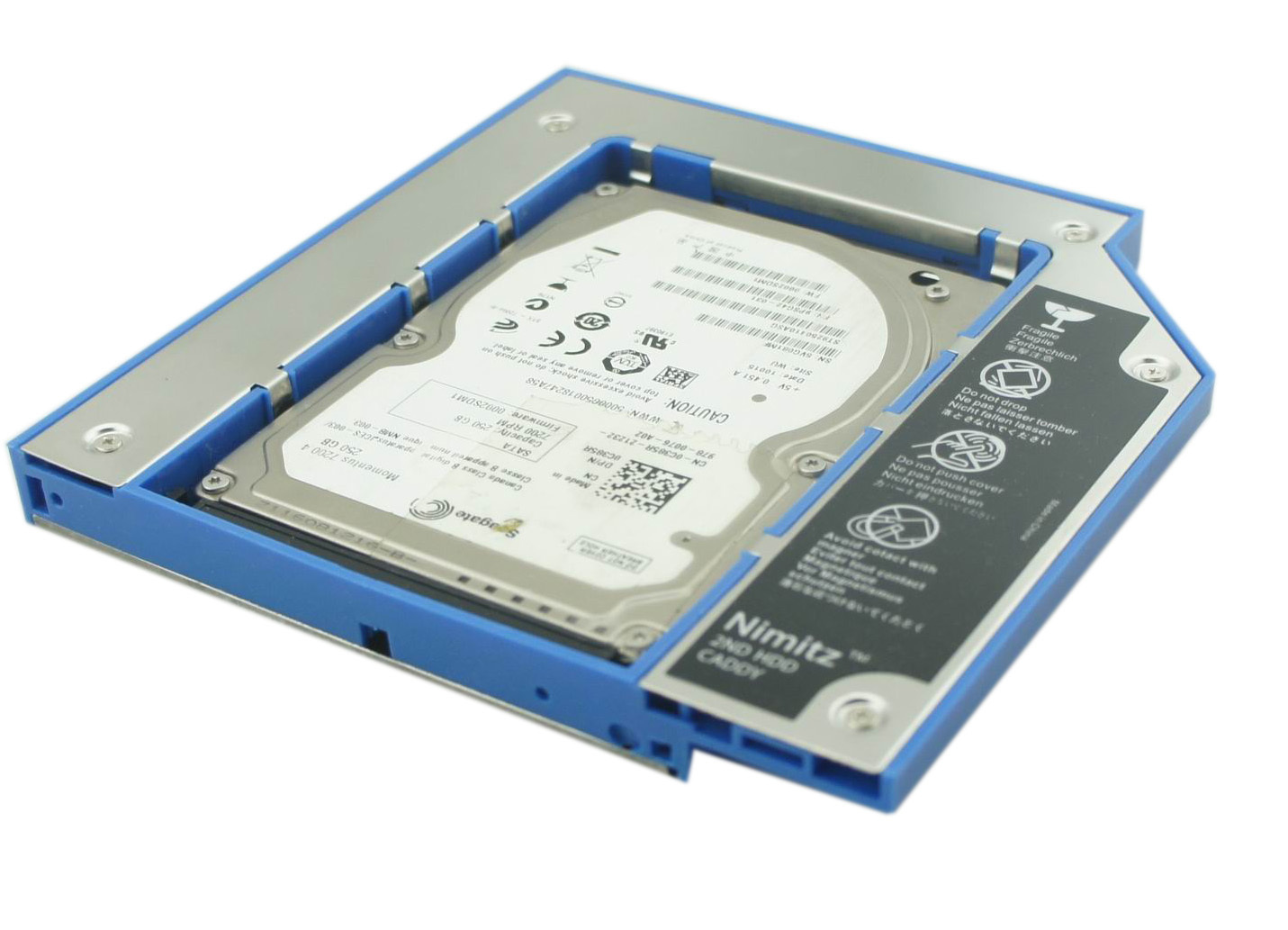 For Dell Vostro 1220 1320 1450 1520 1720 2nd HDD SSD hard drive Caddy