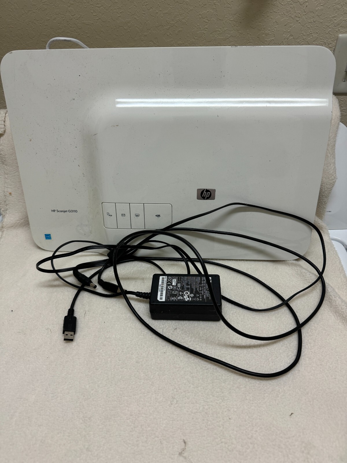 HEWLETT PACKARD HP SCANJET G3110 COLOR FLATBED PHOTO SCANNER - USED