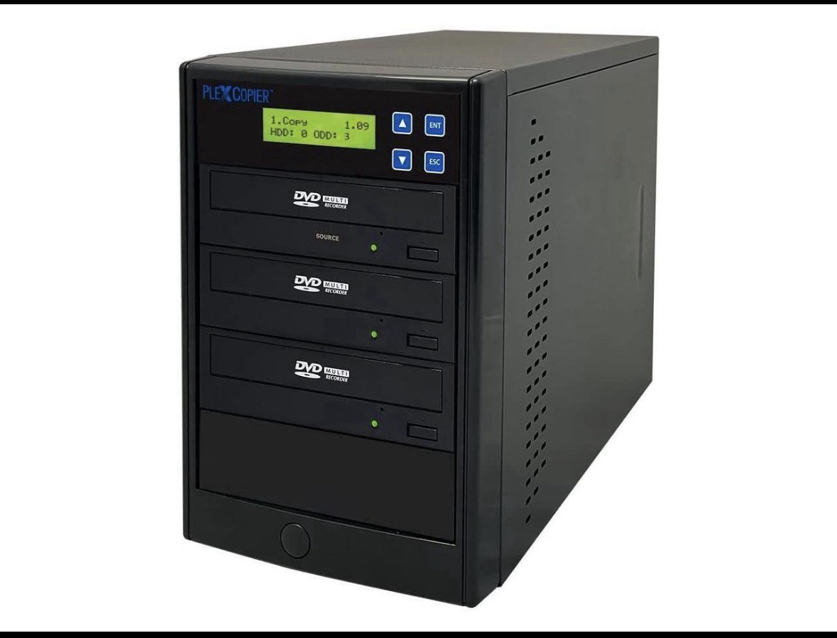 PlexCopier 1 to 2 24X SATA DVD Duplicator New In Box