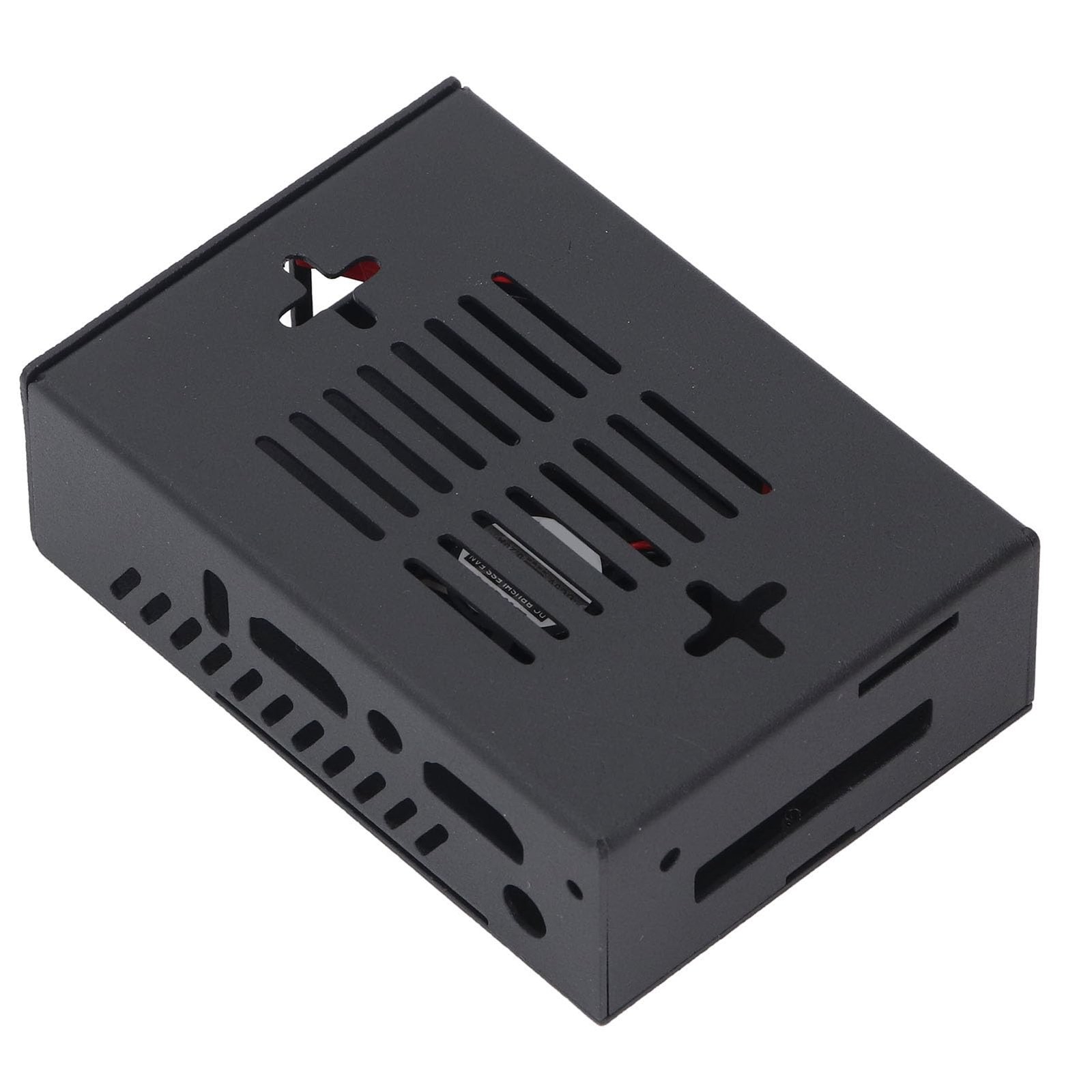 Orange Pi 5 MAX Zinc Alloy Case,Cooling Metal Case Housing with Cooling Fan,2...