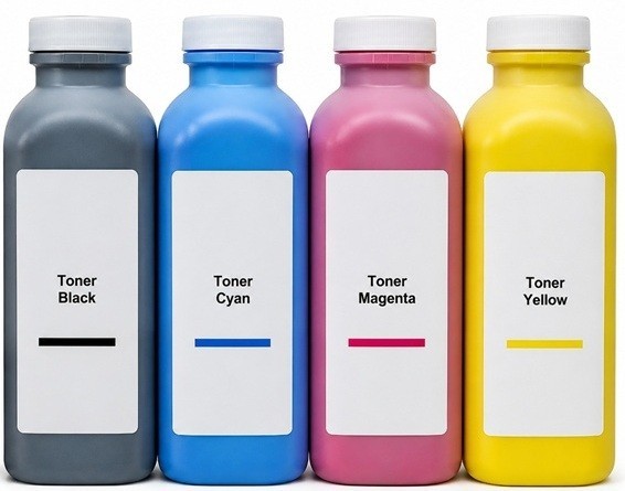 4 x  NEW COMPATIBLE TONER REFILL FOR ISYS LABEL APEX 1290 / APEX 1290 (C-Y-M-K)