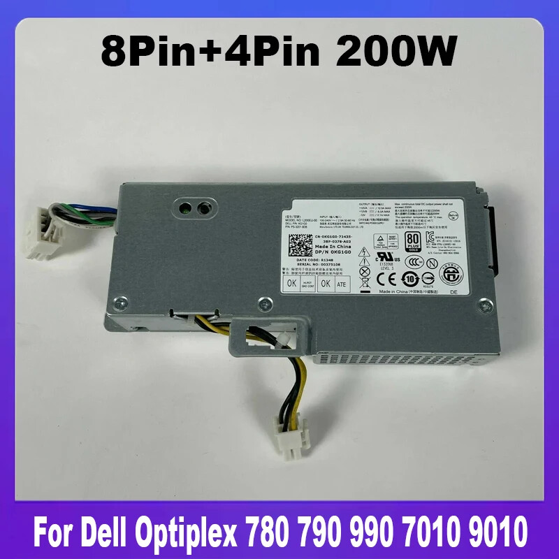 F200EU-00 L200EU-00 L200EU-01 For DELL 780 790 990 7010 9010 200W Power Supply