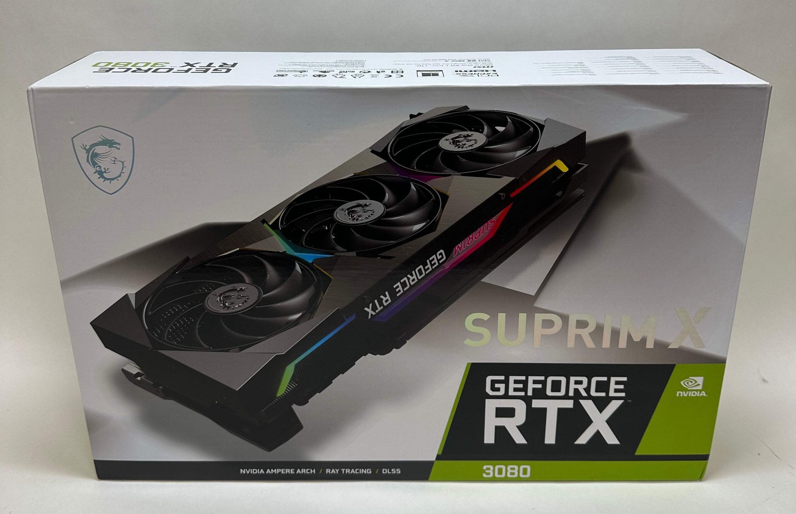 MSI Nvidia Geforce RTX 3080 Suprim X 10GB New Sealed