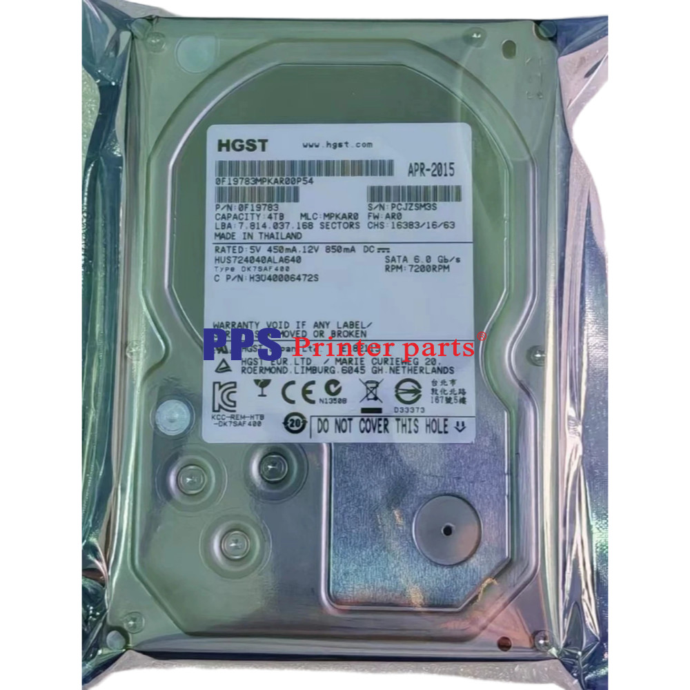 New HGST Ultrastar HUS724040ALA640 7200RPM 4TB 64MB 3.5" Enterprise Hard Drive
