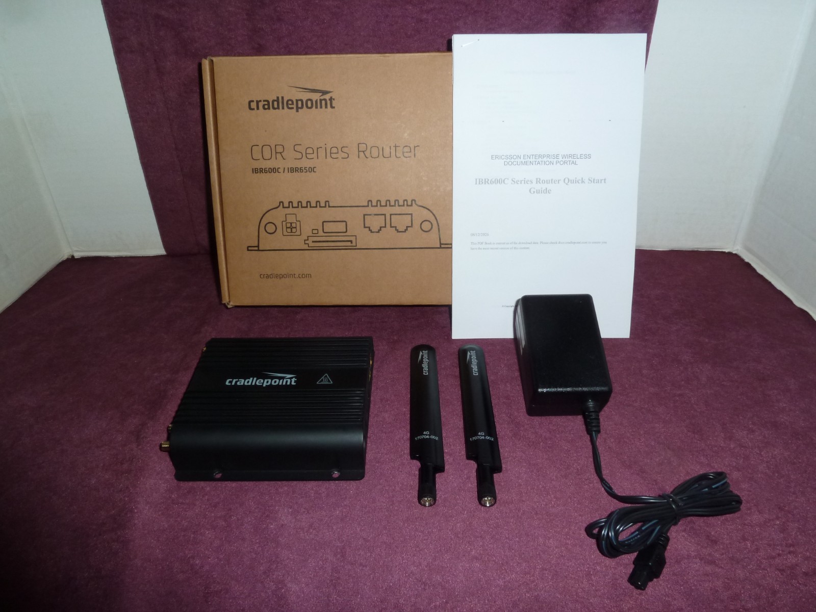 Cradlepoint IBR650C COR Series Semi-Rugged Wireless Router