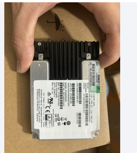 NEW HPE 2.5″ 3.84TB SAS 12G 512e MU SFF G8 G9 GEN10 Server SSD Solid State Drive