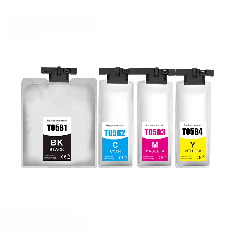 T05B1-T05B4 Compatible Ink Bag for Epson WF-C878R WF-C879R Inkjet Printer