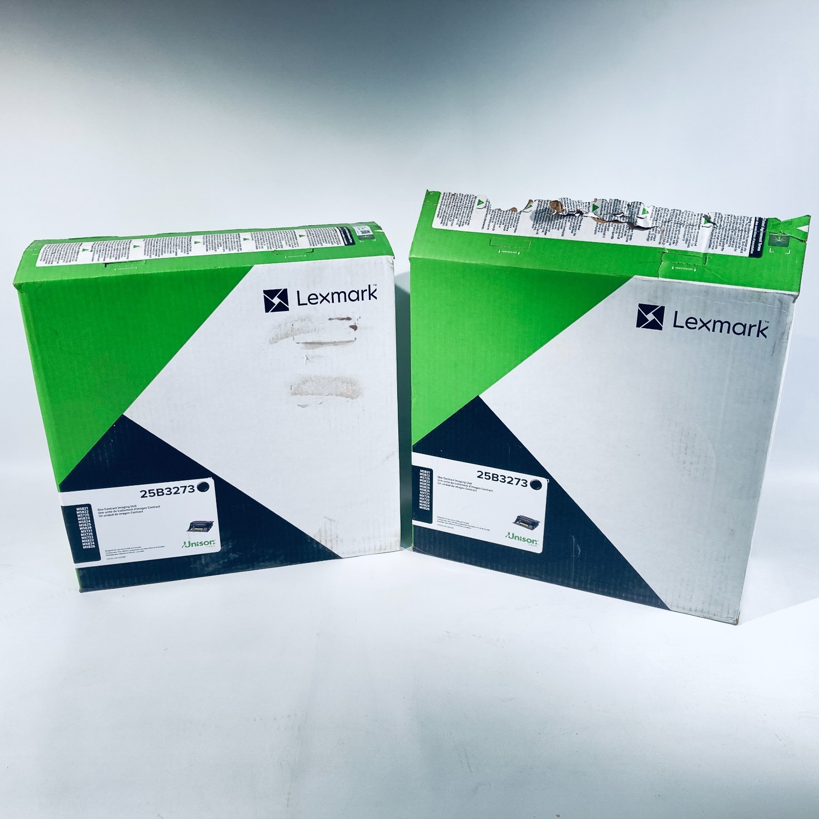 GENUINE Lexmark 25B3273 Black Imaging Unit 2 PACK, MS821/822/725/823/824/825/826