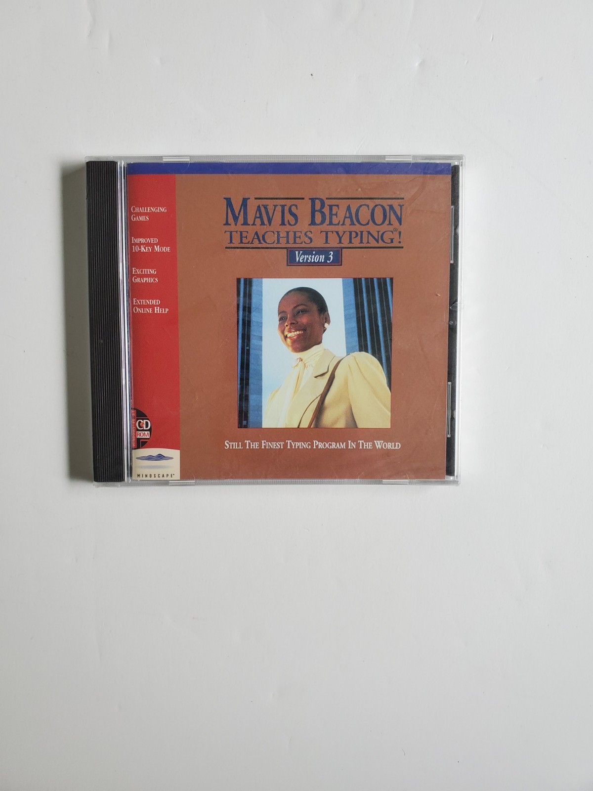 Mavis Beacon Teaches Typing Version 3 (1994,Mindscape,CD-ROM) 
