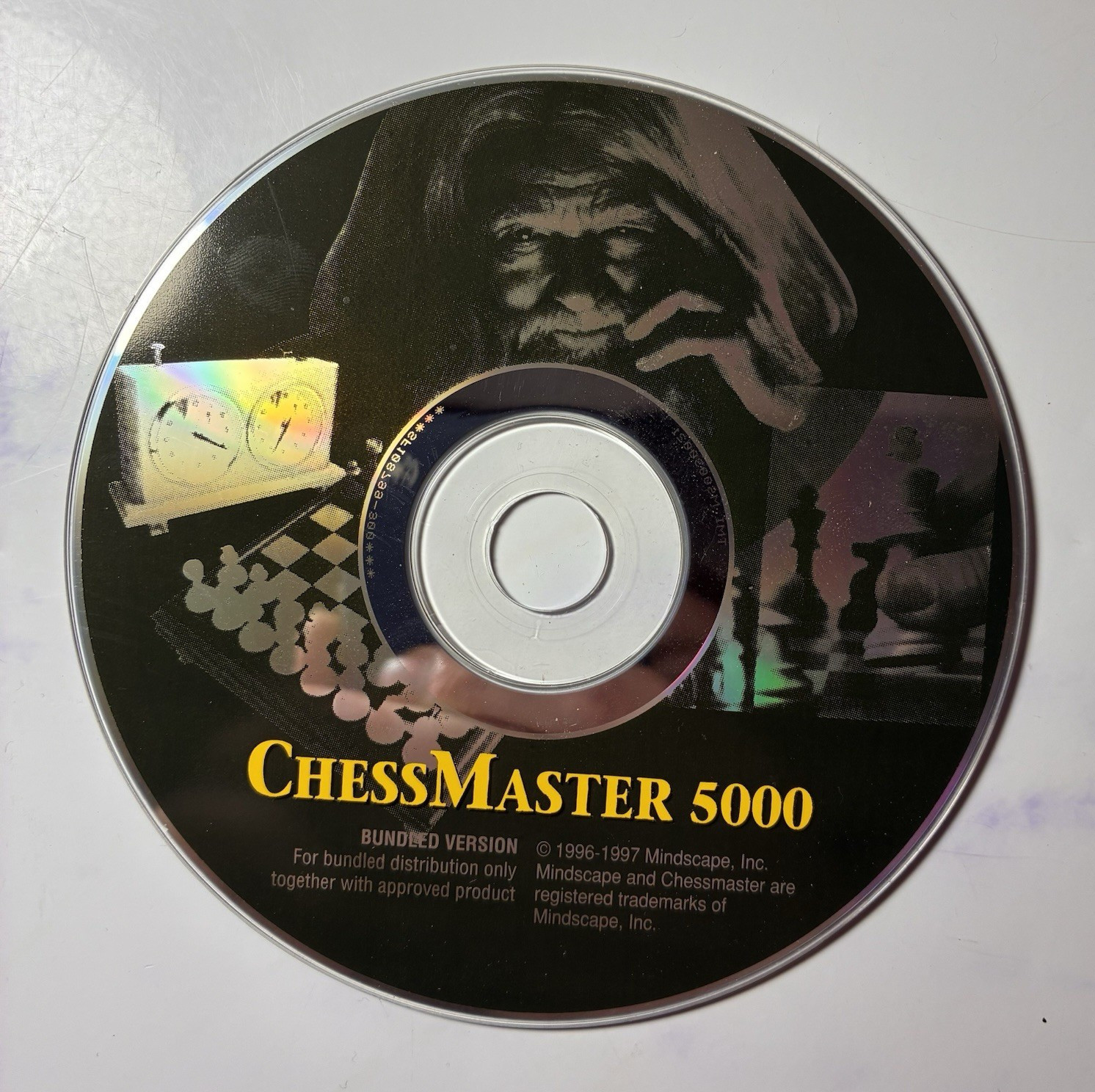 Mindscape ChessMaster 5000 Chess PC CD-ROM Bundled Version Disc Only