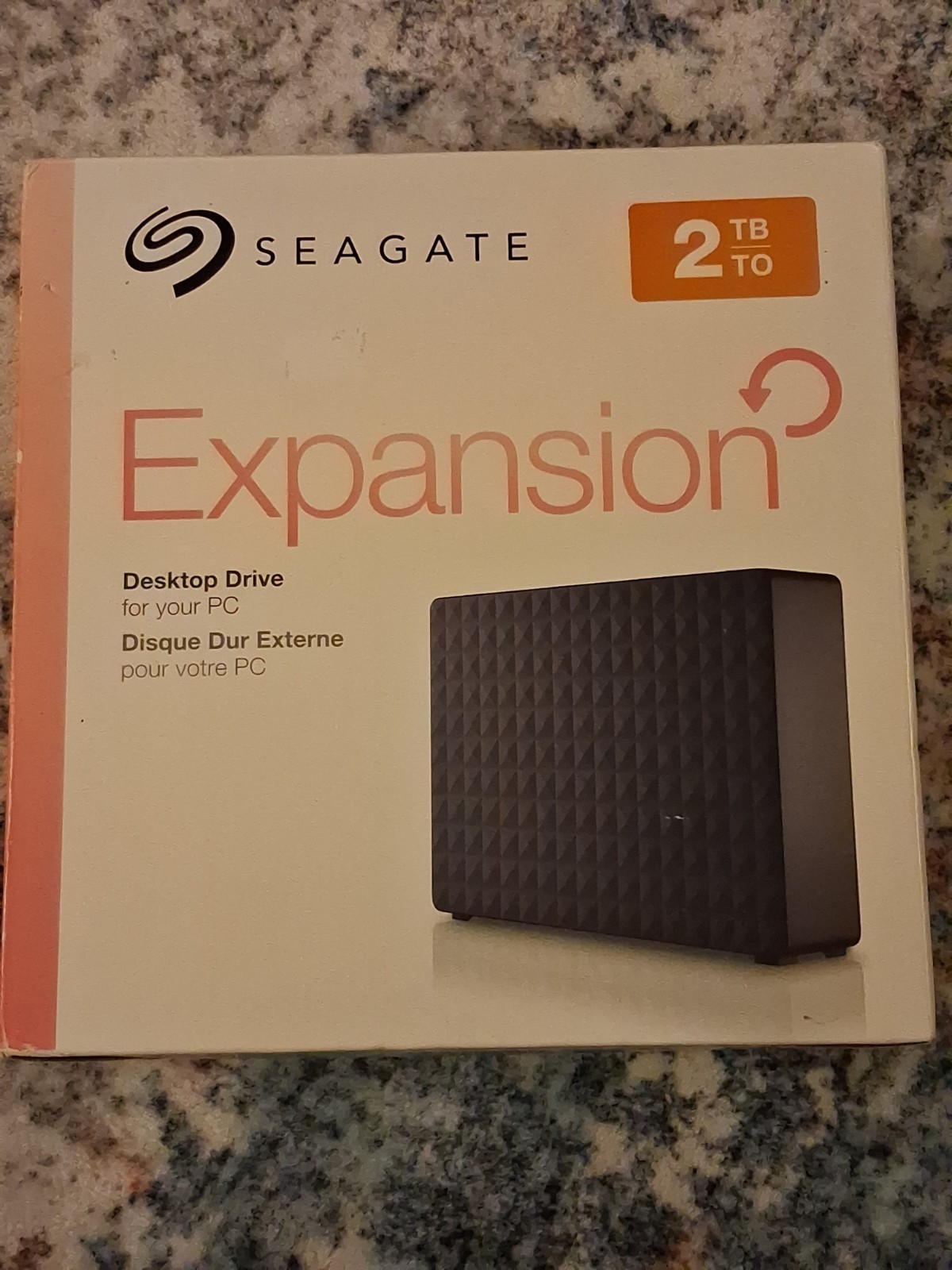 Seagate Expansion 2TB Desktop External Hard Drive USB 3.0 STEB2000100
