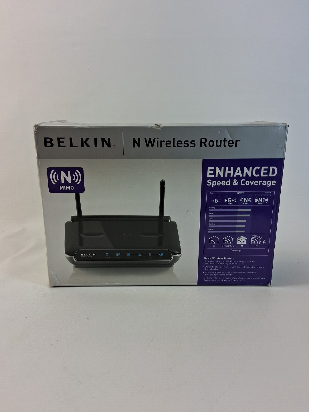 Belkin - N Wireless Router - F5D8233-4