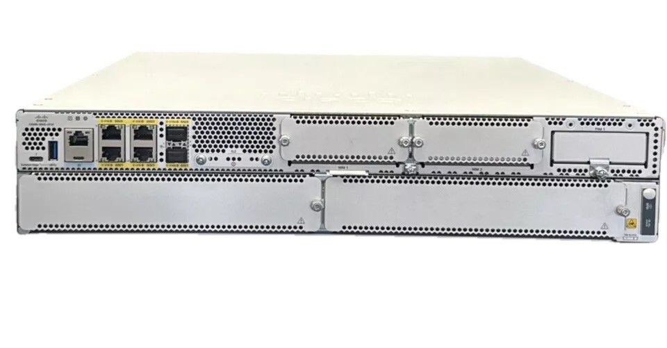 CISCO C8300-2N2S-4T2X 2RU 32GB C8300 Series Router 2x PWR-CC1-650WAC