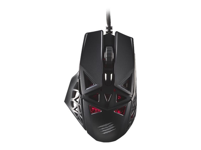 Mad Catz M.O.J.O. M1 Mouse Ergonomic Right Handed Mouse MM04DCINBL000-0