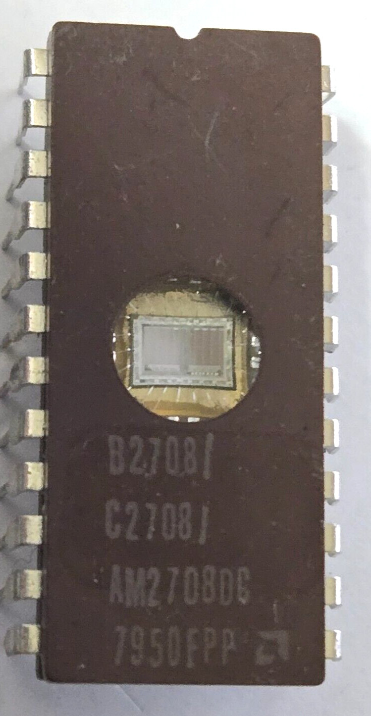 1 piece: Vintage AM2708DC UVPROM