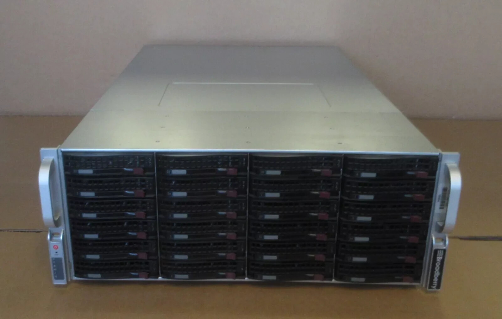 Supermicro CSE-847 X10DRi-T 2x E5-2650v3 128GB 36x 3.5" Bay 4U Storage Server