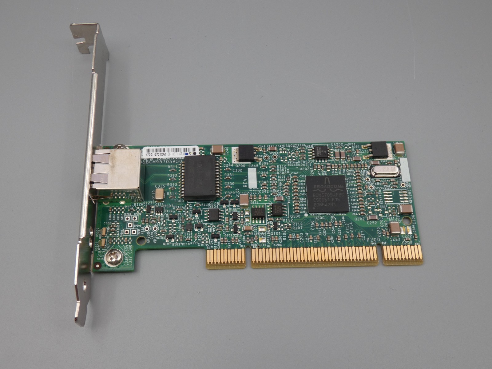 HP NC1020 395863-001  Gigabit Ethernet Network Card- PCI Slot