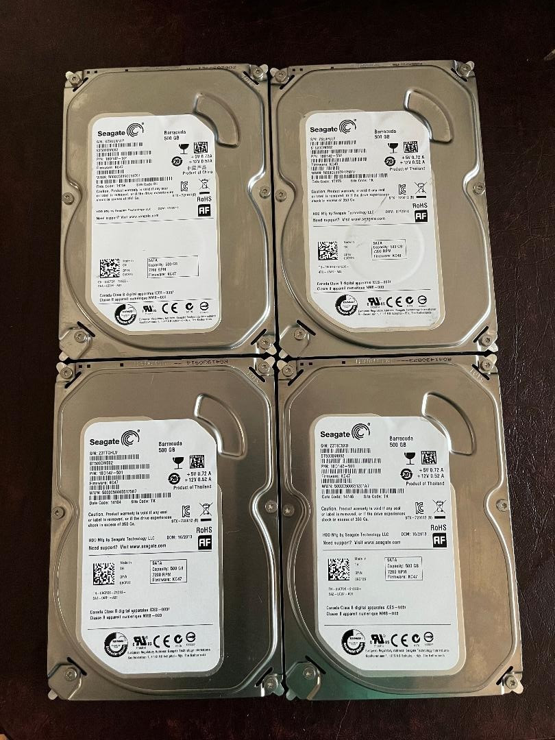 Seagate Barracuda ST500DM002 500 GB SATA III 3.5 in Desktop Hard Drive