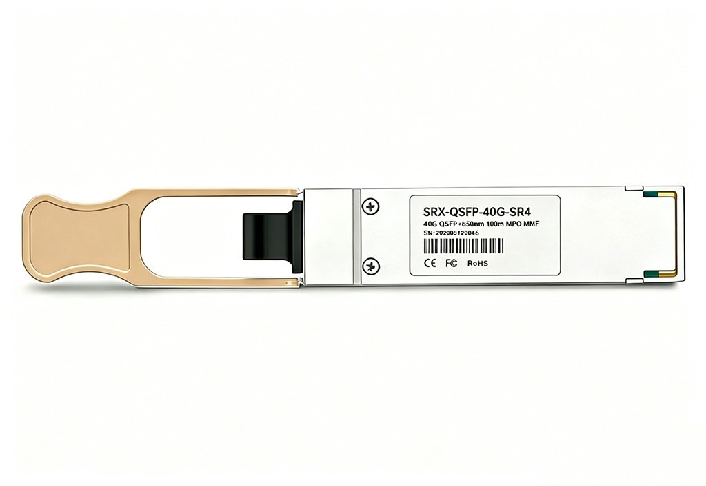 SRX-QSFP-40G-SR4 Juniper Compatible 40GB SR4 QSFP+ 850nm 100m Transceiver