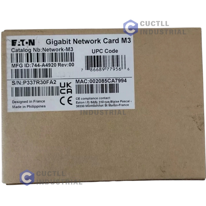New Eaton Gigabit Network Card 744-A4920 Network-M3 NETWORKM3 Free Delivery
