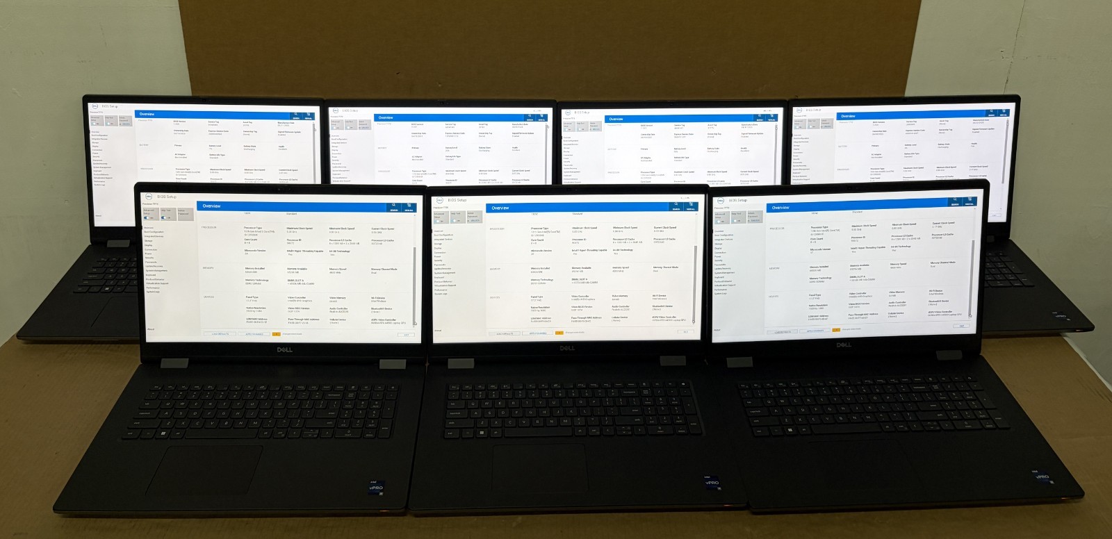 Lot of 7 Dell Precision 7770 i9-12950HX | 64GB RAM | RTX A4500 | NO SSD/OS H