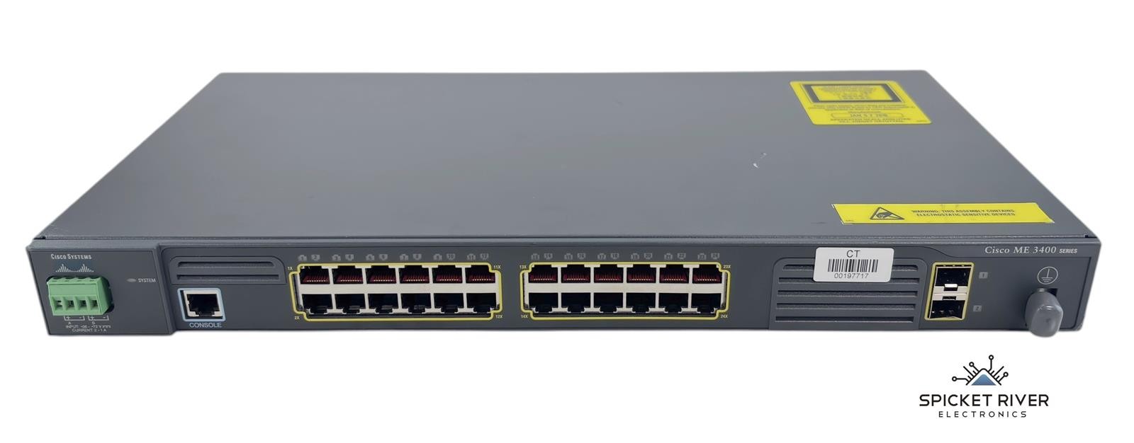 Cisco ME-3400-24TS-D V02 ME 3400 Series 24-Port Ethernet Access Switch