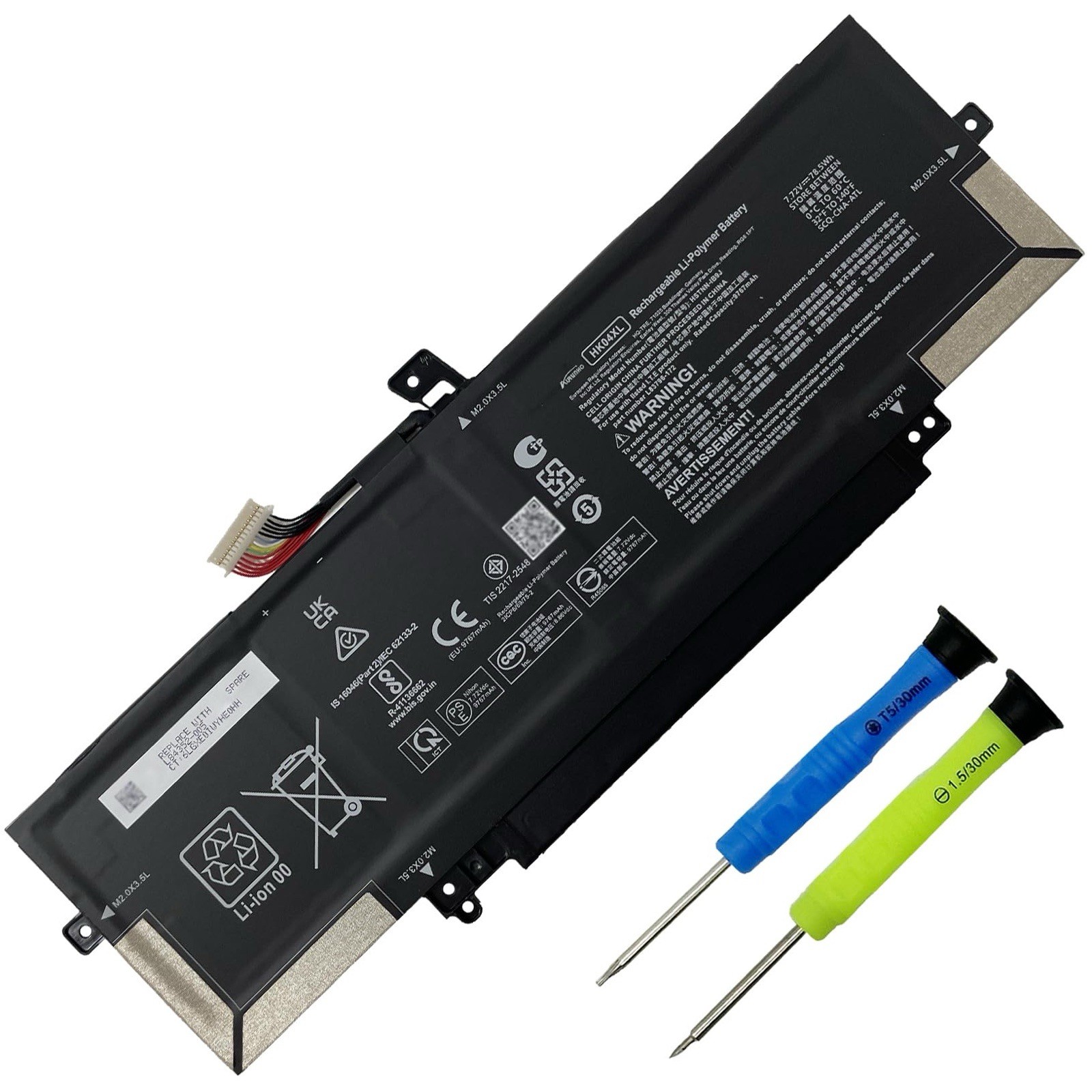 Genuine 54Wh HK04XL Battery for HP EliteBook X360 1030 1040 G7 G8 L84352-005 New