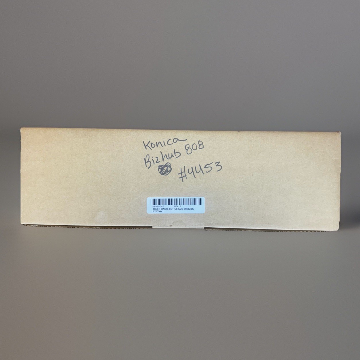 TONER WASTE BOTTLE KON-BH552/652 FOR KONICA MINOLTA BIZHUB 808 A2WYWY1