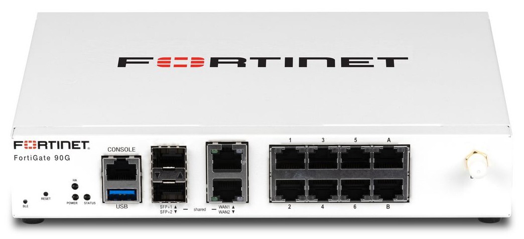Fortinet FortiGate FG-90G 8 x GE RJ45 ports 2 x 10GE RJ45 SFP+ media WAN ports