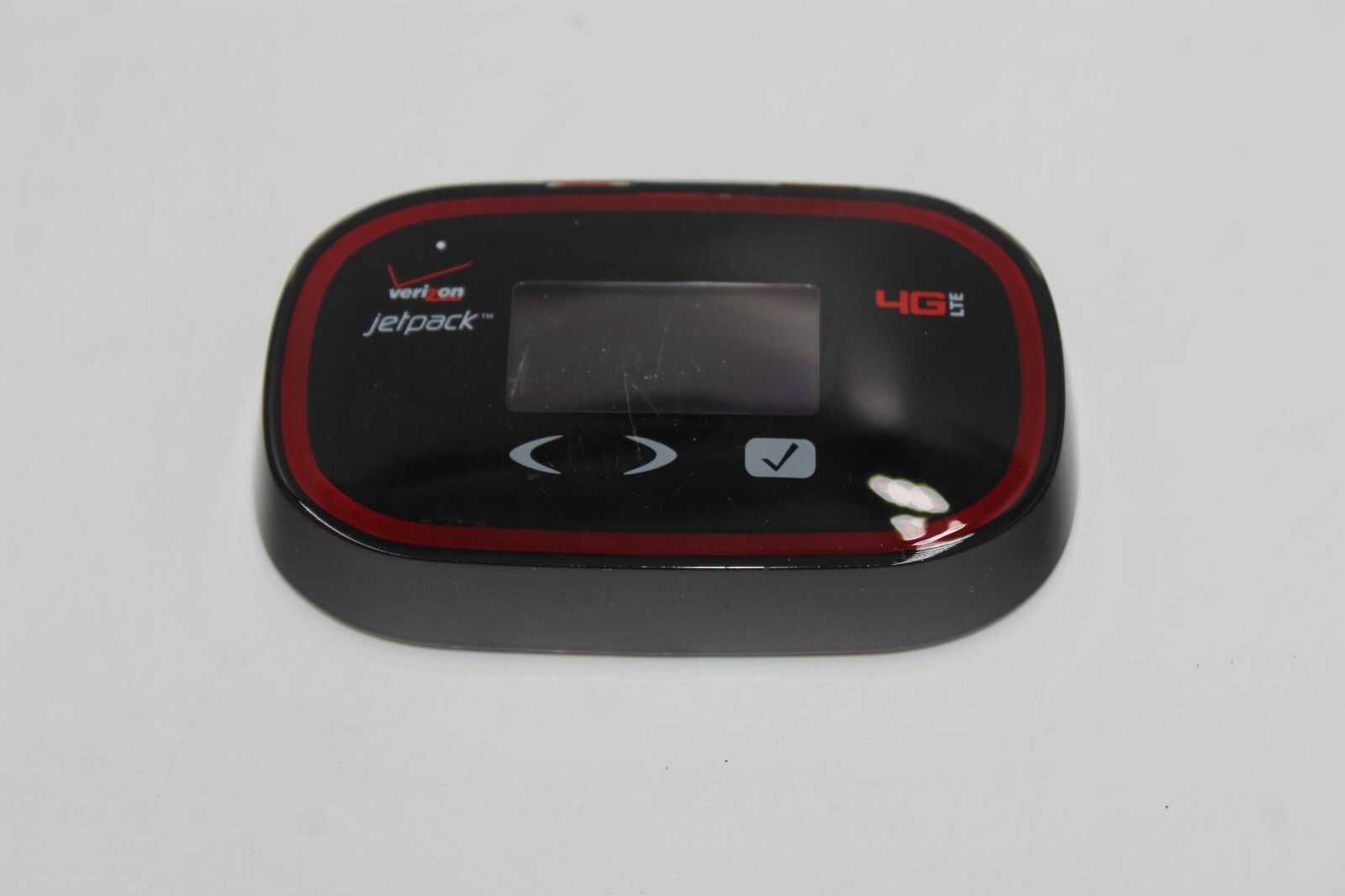 Verizon Jetpack Novatel 4G LTE Mobile Hotspot Wireless Works Nice HTF Red Black