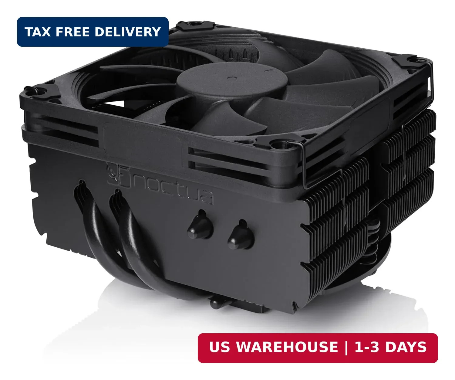  NH-L9x65 chromax.Black, Premium Low-Profile CPU Cooler (65mm, Black)