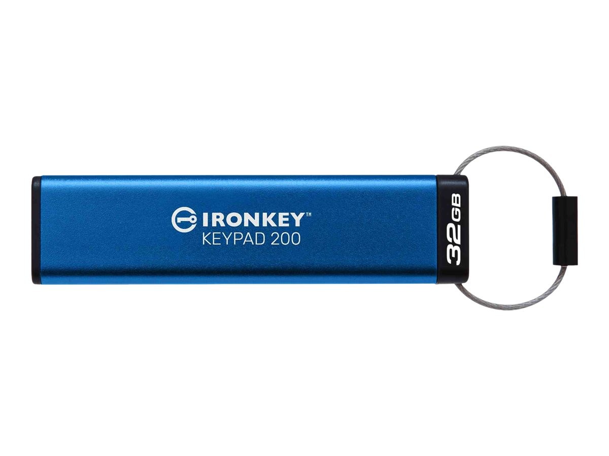 Kingston IronKey Keypad 200 USB Flash Drive USB Flash Drive 32GB 3.0 IKKP200/32GB