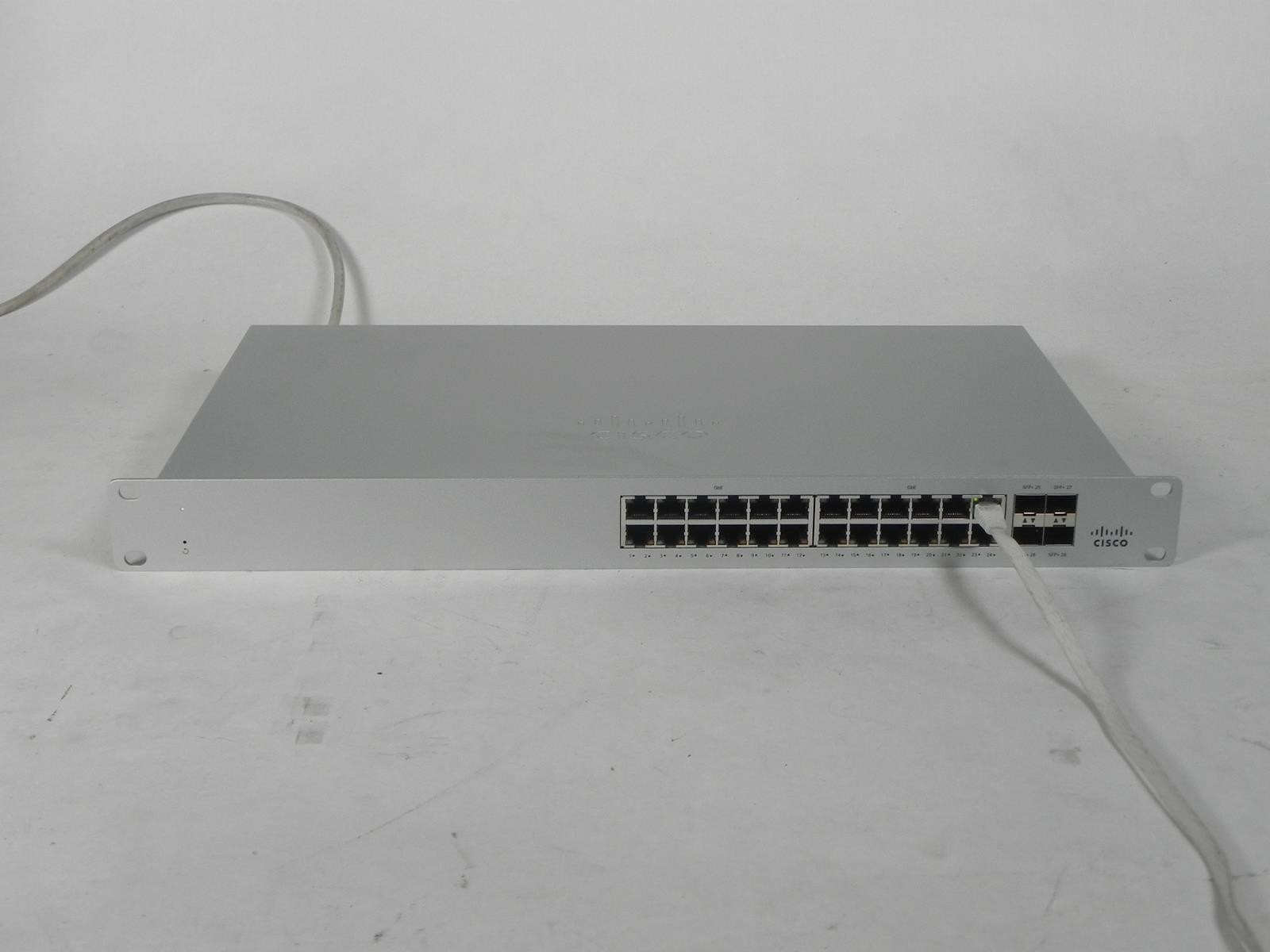 Cisco Meraki MS125-24P-HW 24 Port PoE 24x1Gbe 4x SFP+ Switch - UNCLAIMED