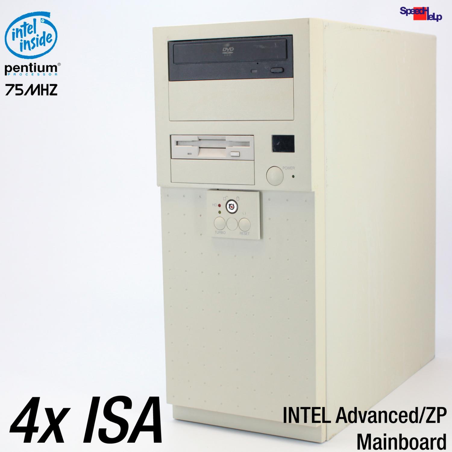 4x ISA Slot Intel Board Advanced ZP Zappa at Computer PC Pentium 1 75 Win 95 98